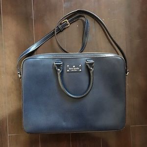 Navy Kate Spade 15 inch Laptop Bag